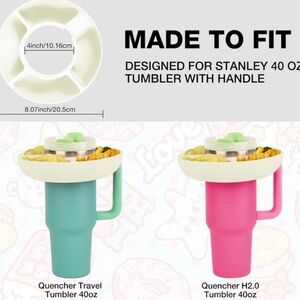 Stanley Snack Lid, 40oz, light blue/blue-grey